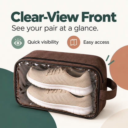 Travel Shoe Storage Bag – Portable Shoe Pouch