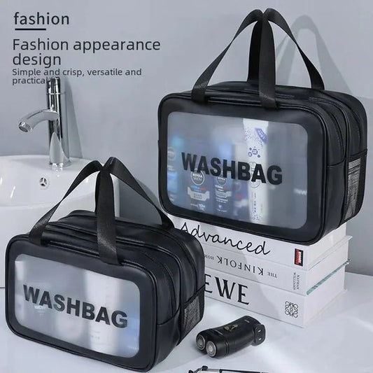 Double Layer Waterproof Travel Cosmetic Washbag