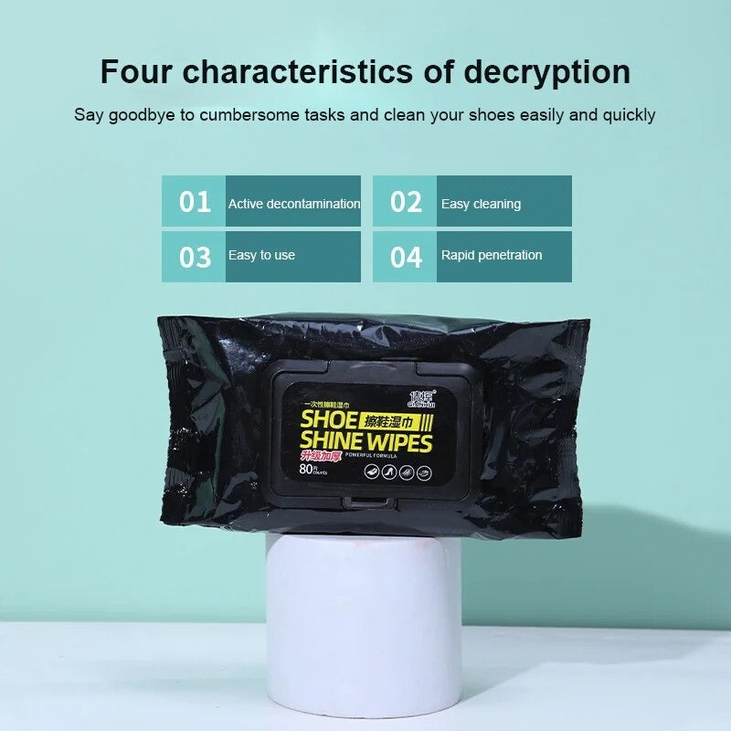 Disposable Shoes Cleaning Wipes Imported