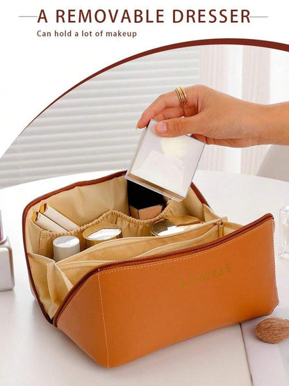 Waterproof Makeup Storage Bag – Travel Cosmetic & Toiletries Organizer