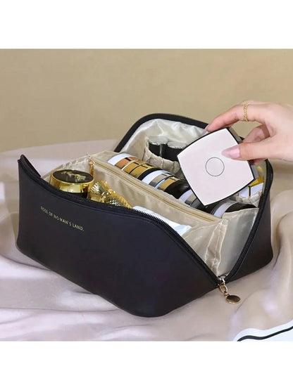 Waterproof Makeup Storage Bag – Travel Cosmetic & Toiletries Organizer