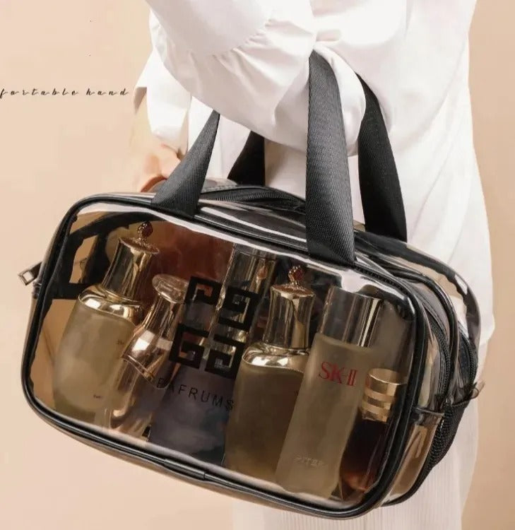 Transparent Waterproof Makeup Storage Pouch