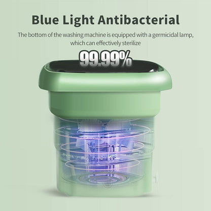 Mini Foldable Washing Machine – Portable Laundry Washer