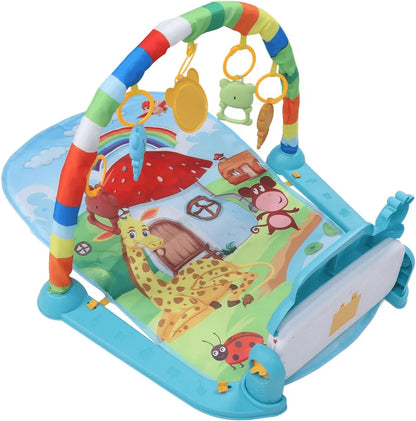 Baby Activity Play Gym with Hanging Toys, Infant Play Mat 0+ Months, Sensory & Motor