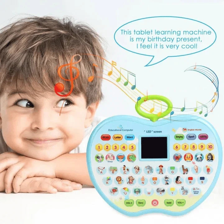 Kids Educational Learning Tablet Toy – Interactive ABC, Numbers & Sound Learning Device