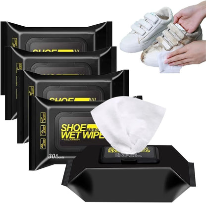 White Shoe Quick Wipes – Instant Sneaker Cleaner for Dirt & Scuff Removal