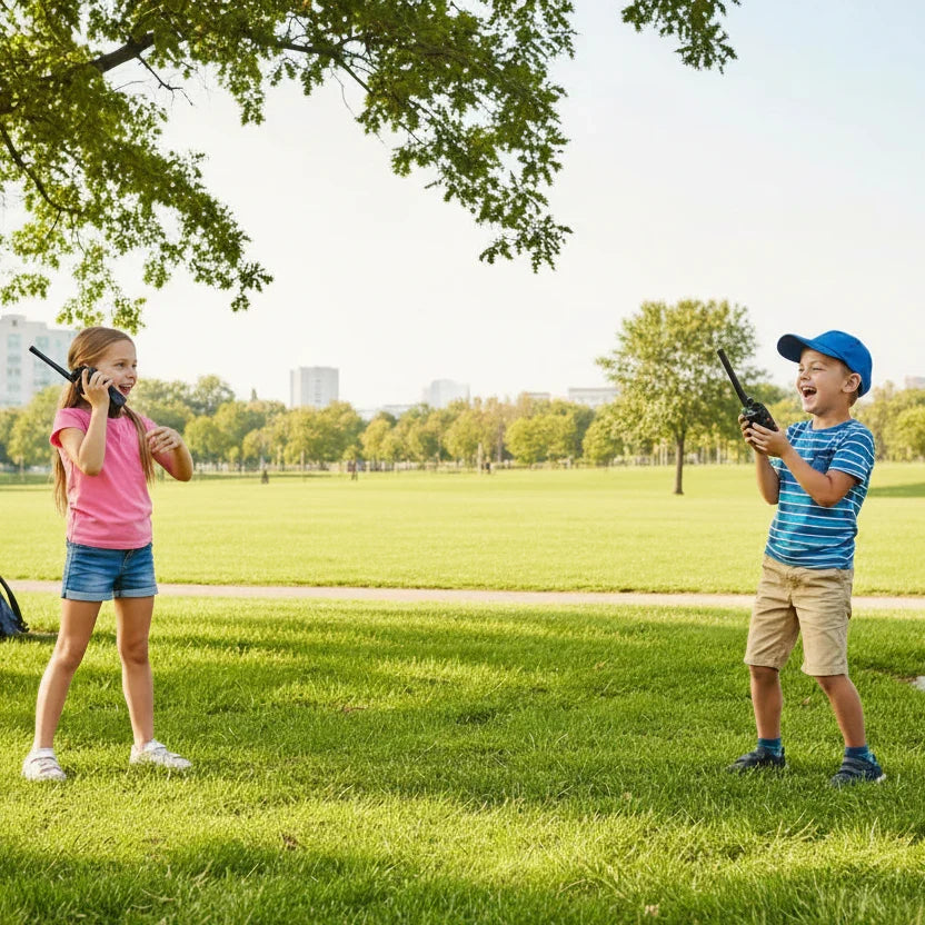 Walkie Talkie Set for Kids & Adults – Long Range 2-Way Radios (2 PCS)