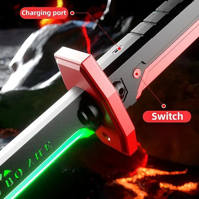 LED Light-Up Toy Sword for Kids – Futuristic Glow Sword with Sound Effects
