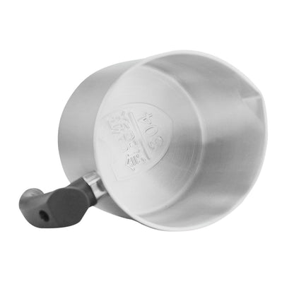 Oil Filter Pot with Tray – Stainless Steel Grease Storage Container