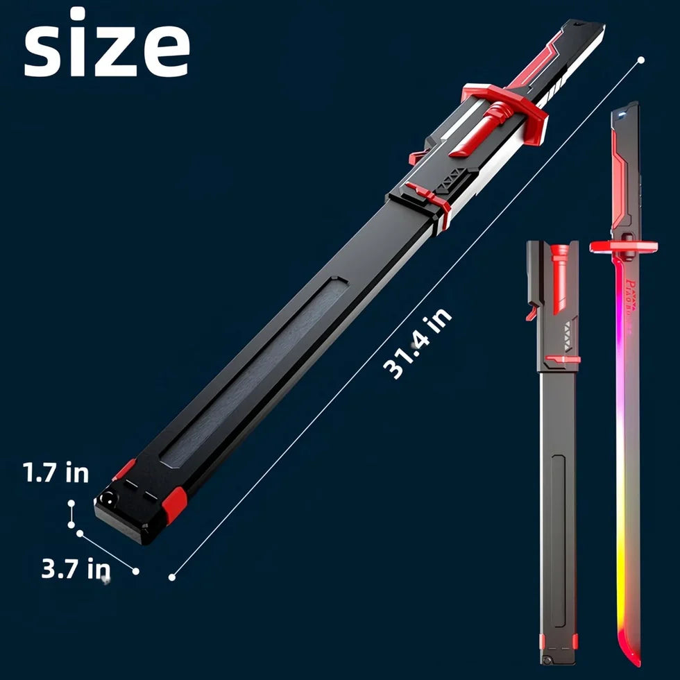 LED Light-Up Toy Sword for Kids – Futuristic Glow Sword with Sound Effects
