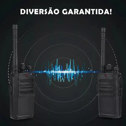 Walkie Talkie Set for Kids & Adults – Long Range 2-Way Radios (2 PCS)