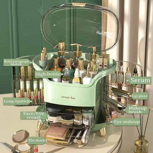 Premium makeup organizer stand - Saadiq.pk