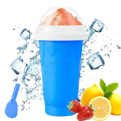 Frozen Magic Slushy Maker Cup – DIY Smoothie & Ice Slush Cup