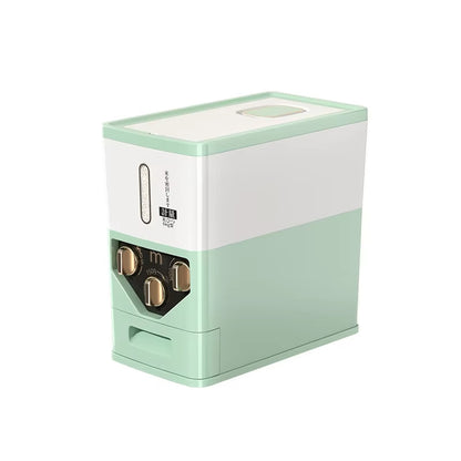 12kg Sealed Rice Storage Box & Dispenser – Airtight Grain Container