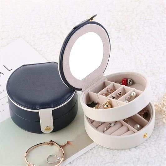 Travel-Jewerly-Box-Mini (Round Shape)
