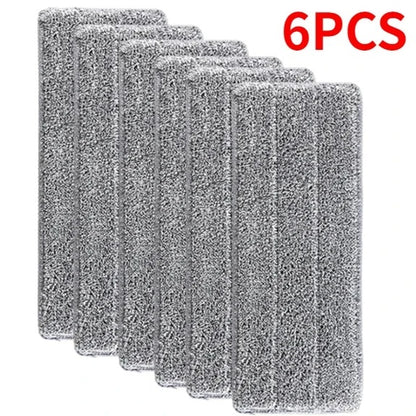 Washable Durable Replacement Microfiber Pads – Reusable Mop Cleaning Pads