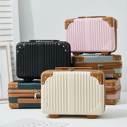 Travel Cosmetic Suitcase – Portable Makeup & Toiletry Organizer