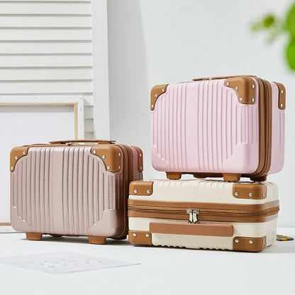 Travel Cosmetic Suitcase – Portable Makeup & Toiletry Organizer
