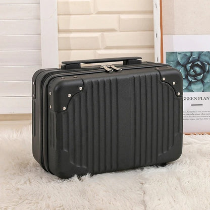 Travel Cosmetic Suitcase – Portable Makeup & Toiletry Organizer