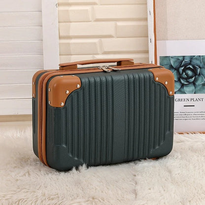 Travel Cosmetic Suitcase – Portable Makeup & Toiletry Organizer