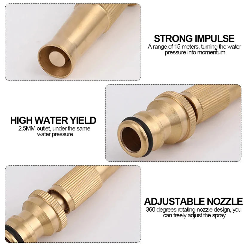 Imported Brass Nozzle Water Spray Gun