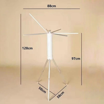 Foldable Wooden Clothes Drying Rack – Heavy Duty 16-Bar