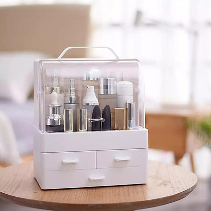 Cosmetic Organizer – Makeup Storage Box with Compartments