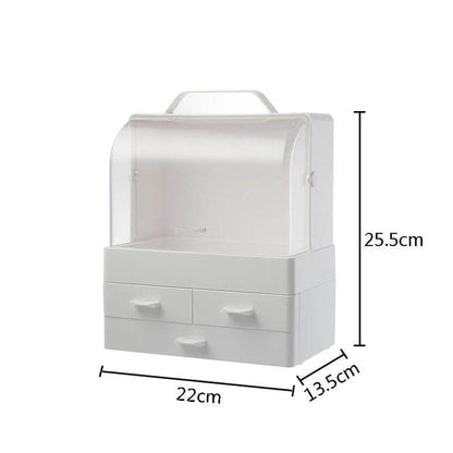 Cosmetic Organizer – Makeup Storage Box with Compartments