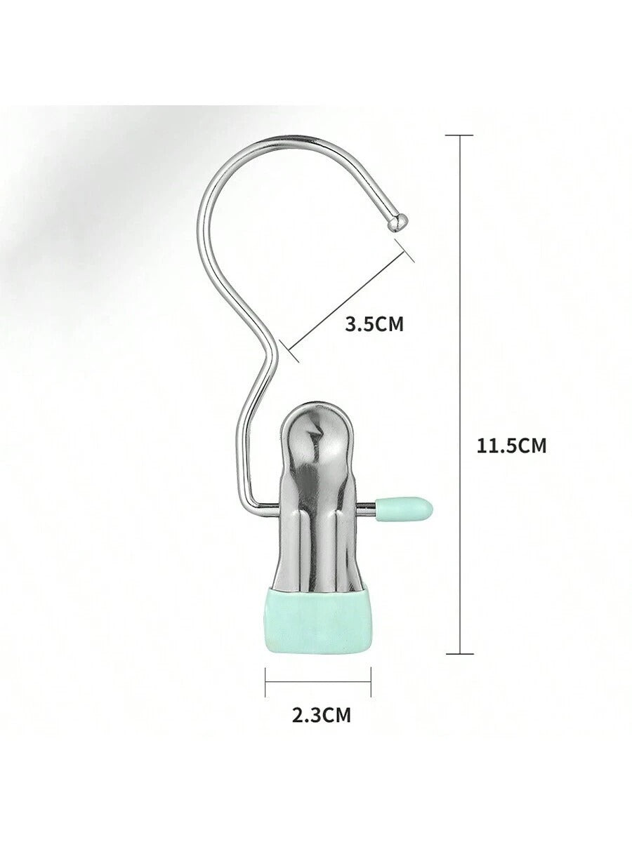 Pack Of 5 Laundry Clothes Pegs with Hook