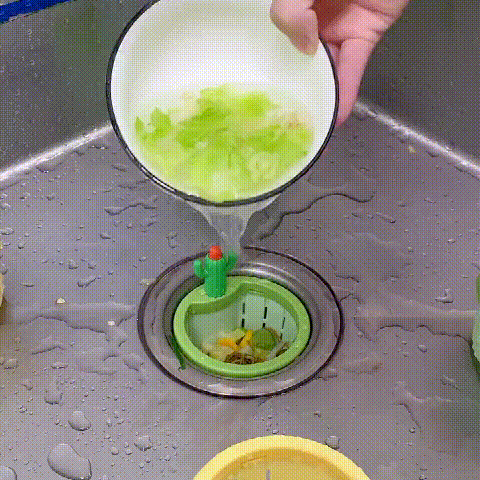 Cactus Sink Drain Strainer Basket