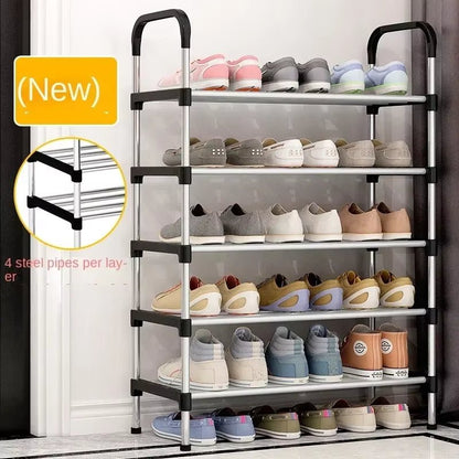 Easy Assemble Shoes Shelf (5 and 6 Layers) - Saadiq.pk
