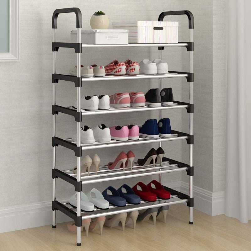 Easy Assemble Shoes Shelf (5 and 6 Layers) - Saadiq.pk