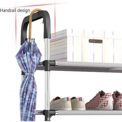 Easy Assemble Shoes Shelf (5 and 6 Layers) - Saadiq.pk