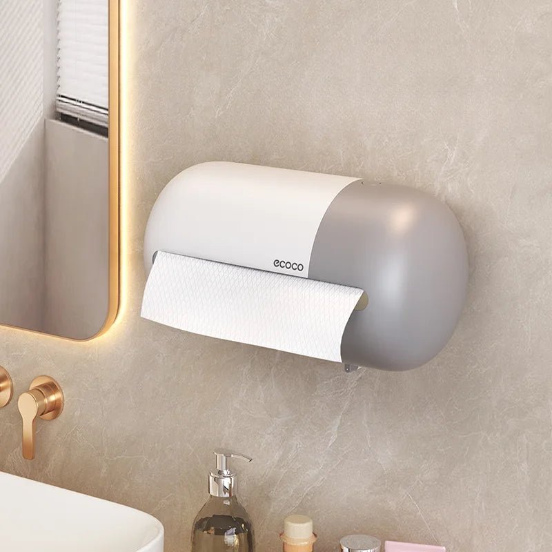 Ecoco Wall Mounted Tissue Box – Modern Kitchen Paper Holder - Saadiq.pk