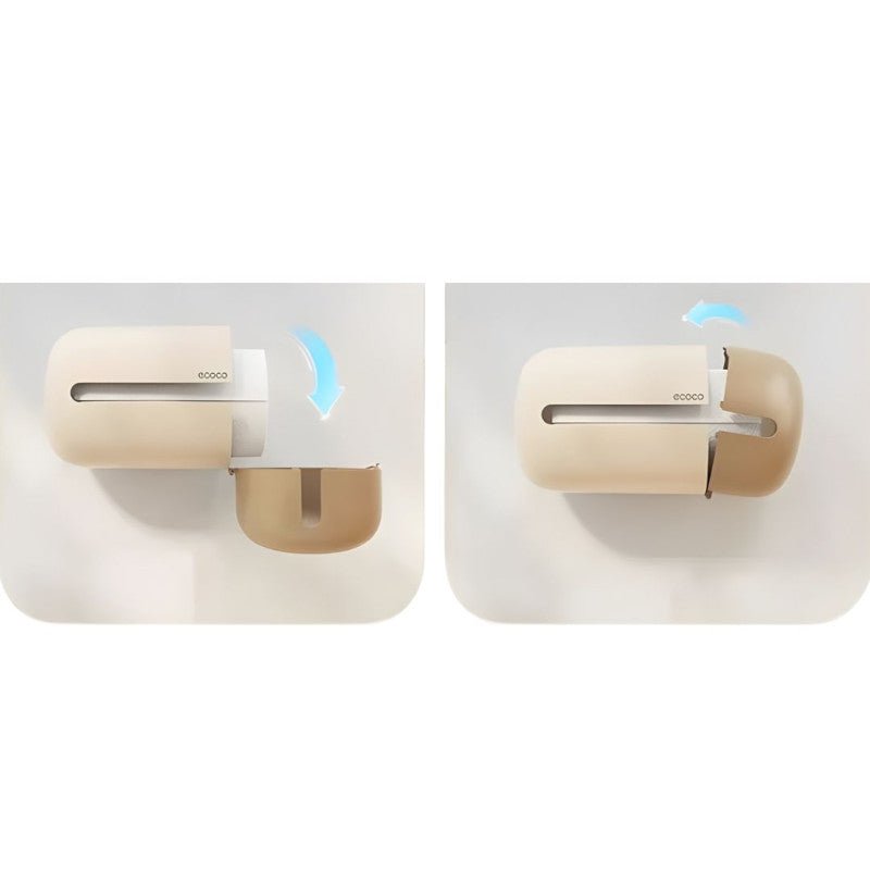 Ecoco Wall Mounted Tissue Box – Modern Kitchen Paper Holder - Saadiq.pk