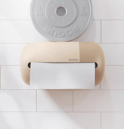 Ecoco Wall Mounted Tissue Box – Modern Kitchen Paper Holder - Saadiq.pk