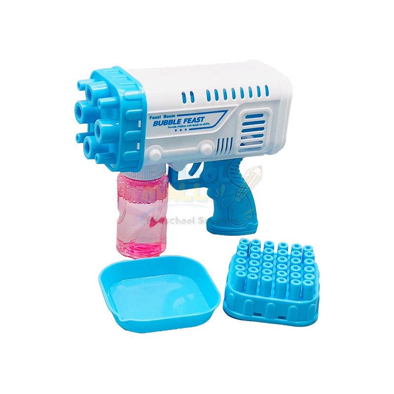 Electric Bazooka Bubble Gun Toy | Automatic Bubble Blaster for Kids - Saadiq.pk
