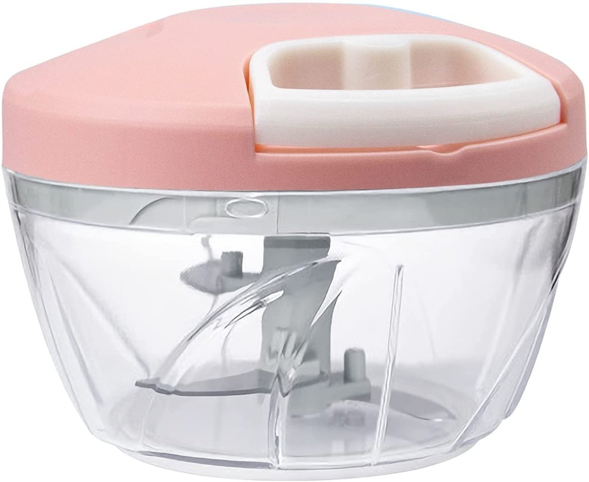 Eotia 300ML / 400ML Manual Vegetable Chopper – Hand Pull Food Processor - Saadiq.pk