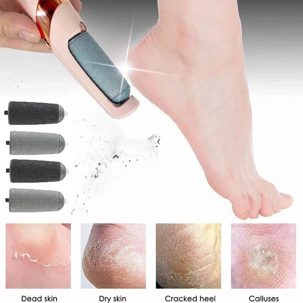 Flawless Finishing Touch Pedi Rechargeable Tool - Electric Foot Callus Remover - Saadiq.pk