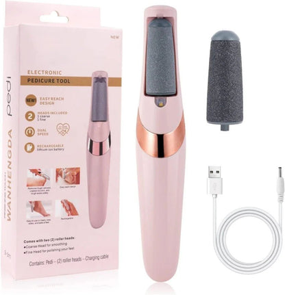 Flawless Finishing Touch Pedi Rechargeable Tool - Electric Foot Callus Remover - Saadiq.pk