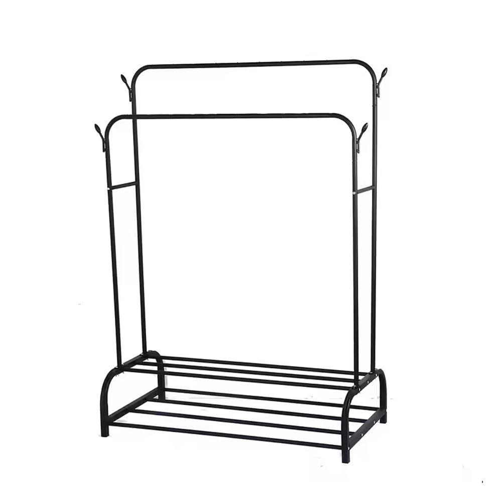 Floor Standing Cloth Rack – Sturdy Indoor Clothes Organizer - Saadiq.pk