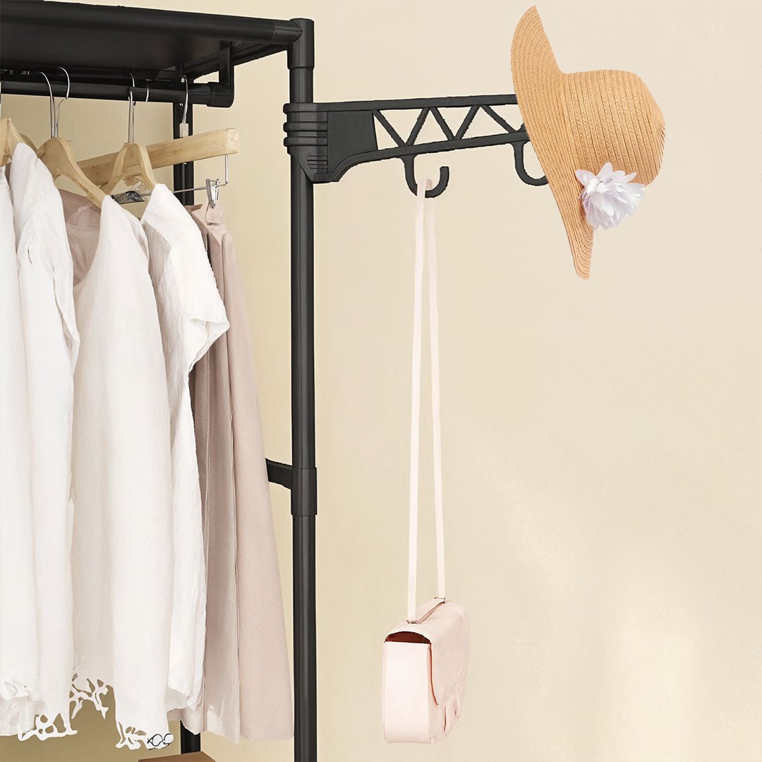 Floor Standing Clothes Hanger – 4 - Layer Wardrobe Organizer - Saadiq.pk