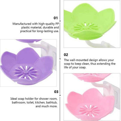 Flower - Shaped - Soap - Holder - Saadiq.pk