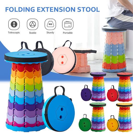 Foldable Lightweight Travel Stool | SAADIQ.PK - Saadiq.pk