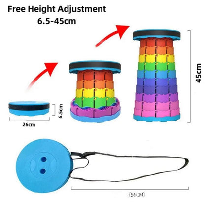 Foldable Lightweight Travel Stool | SAADIQ.PK - Saadiq.pk