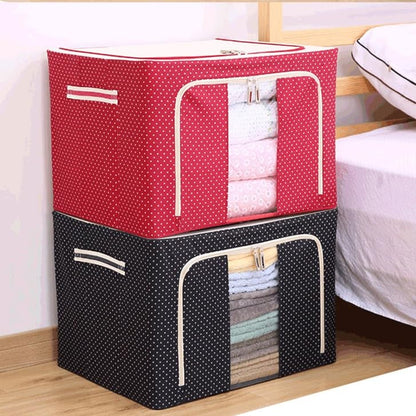 Foldable, Waterproof, Large Capacity, Transparent Design Box - Saadiq.pk