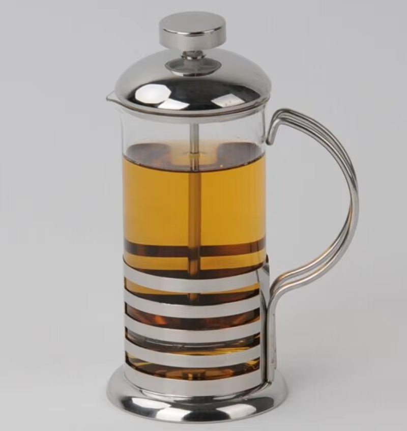 French Press Coffee Maker – 350ML Flower Tea Press Pot - Saadiq.pk