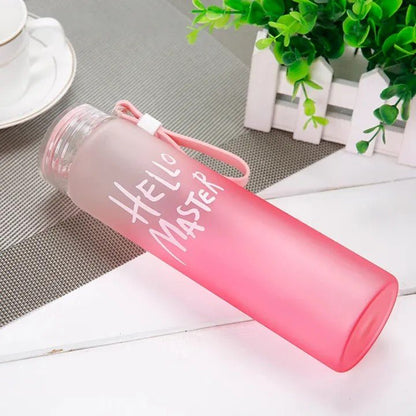 Frosted Style Water Bottle – Portable Leak - Proof Drink Bottle - Saadiq.pk