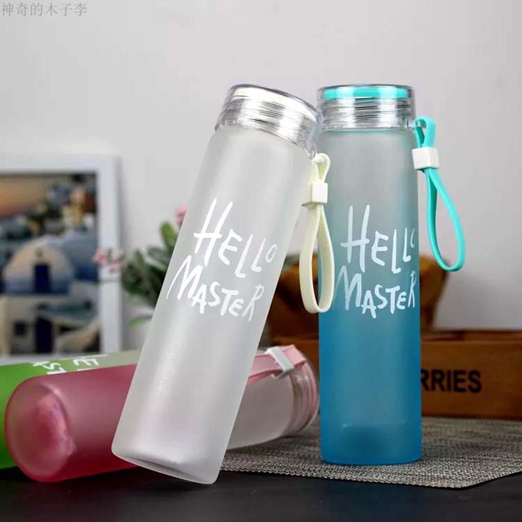 Frosted Style Water Bottle – Portable Leak - Proof Drink Bottle - Saadiq.pk
