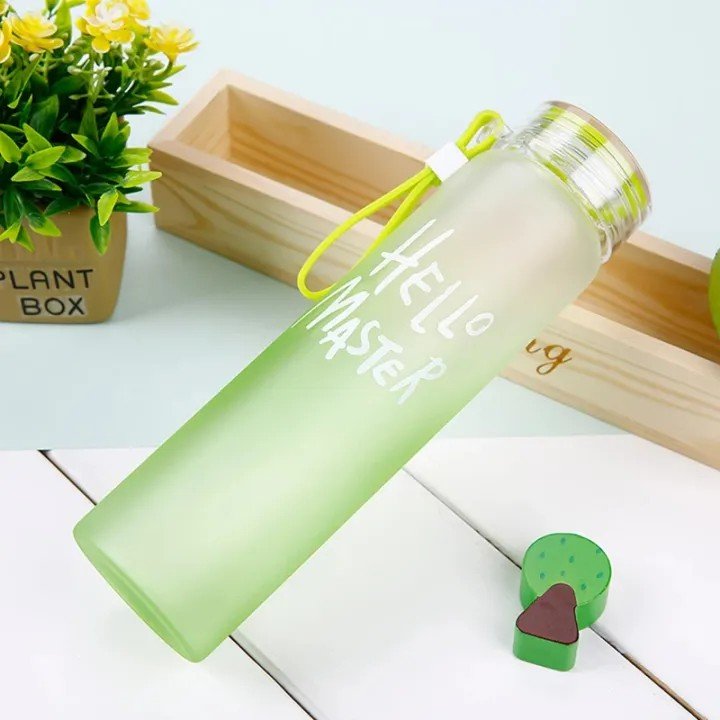 Frosted Style Water Bottle – Portable Leak - Proof Drink Bottle - Saadiq.pk